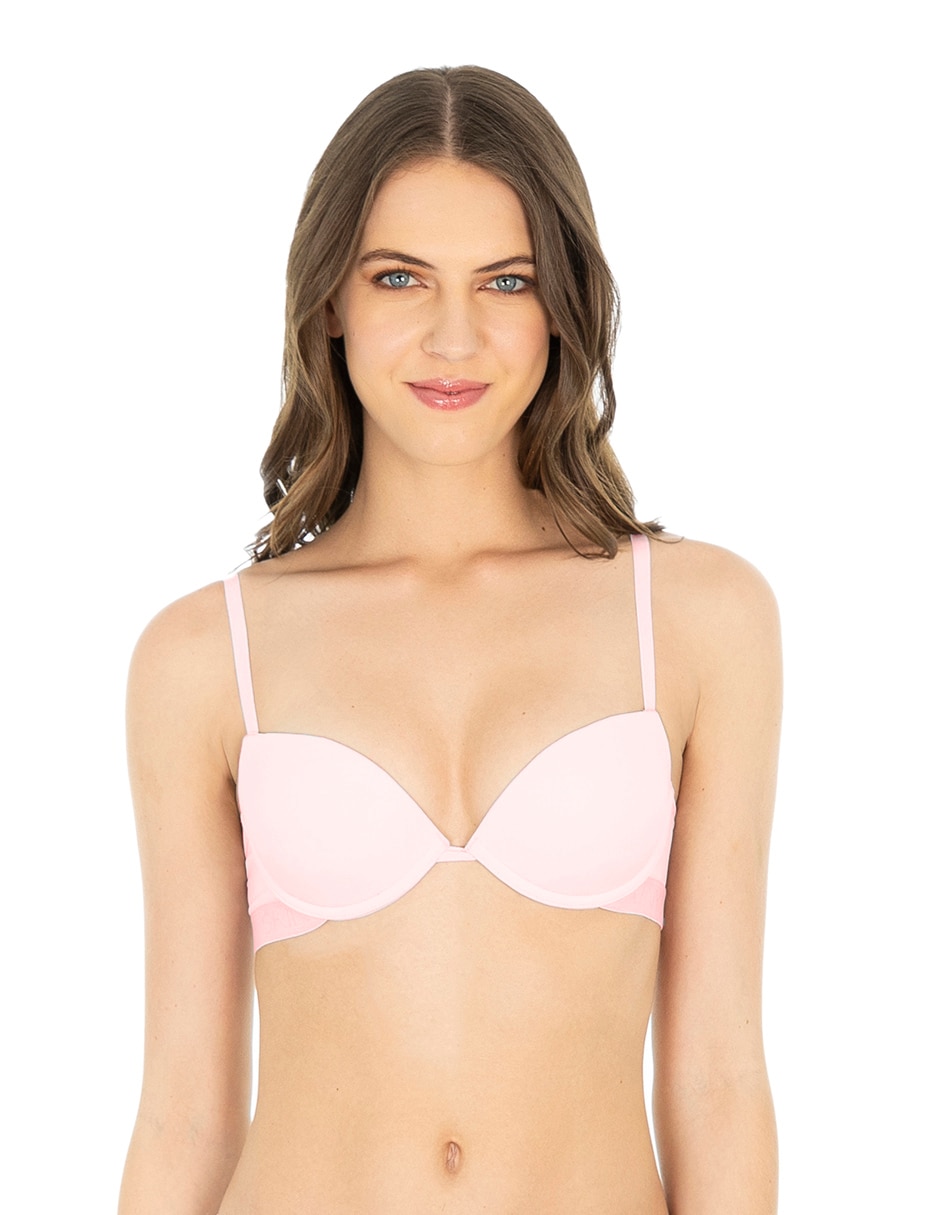 T-shirt bra con copa para mujer