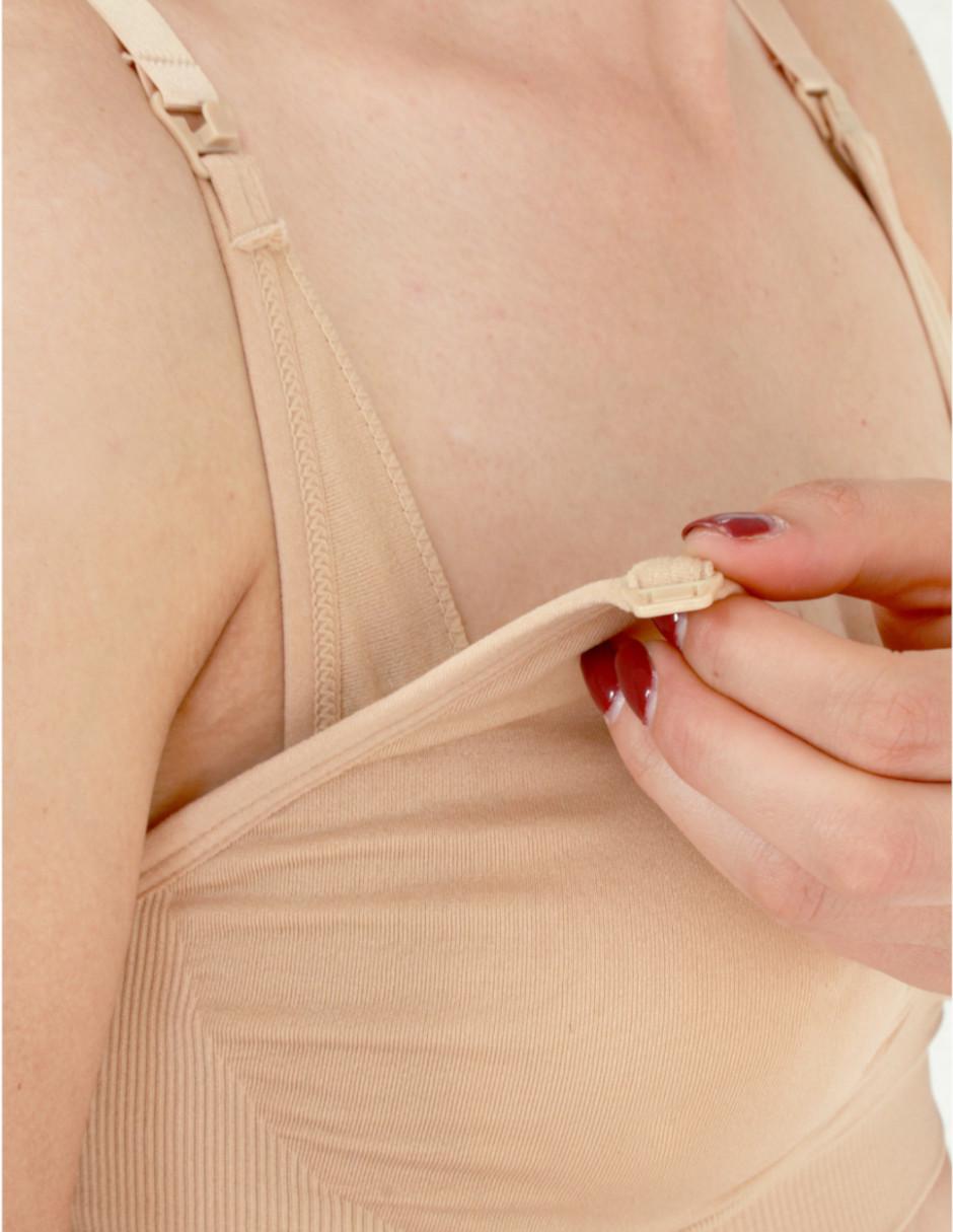 Set brassiere demi copa removible lactancia para mujer 3