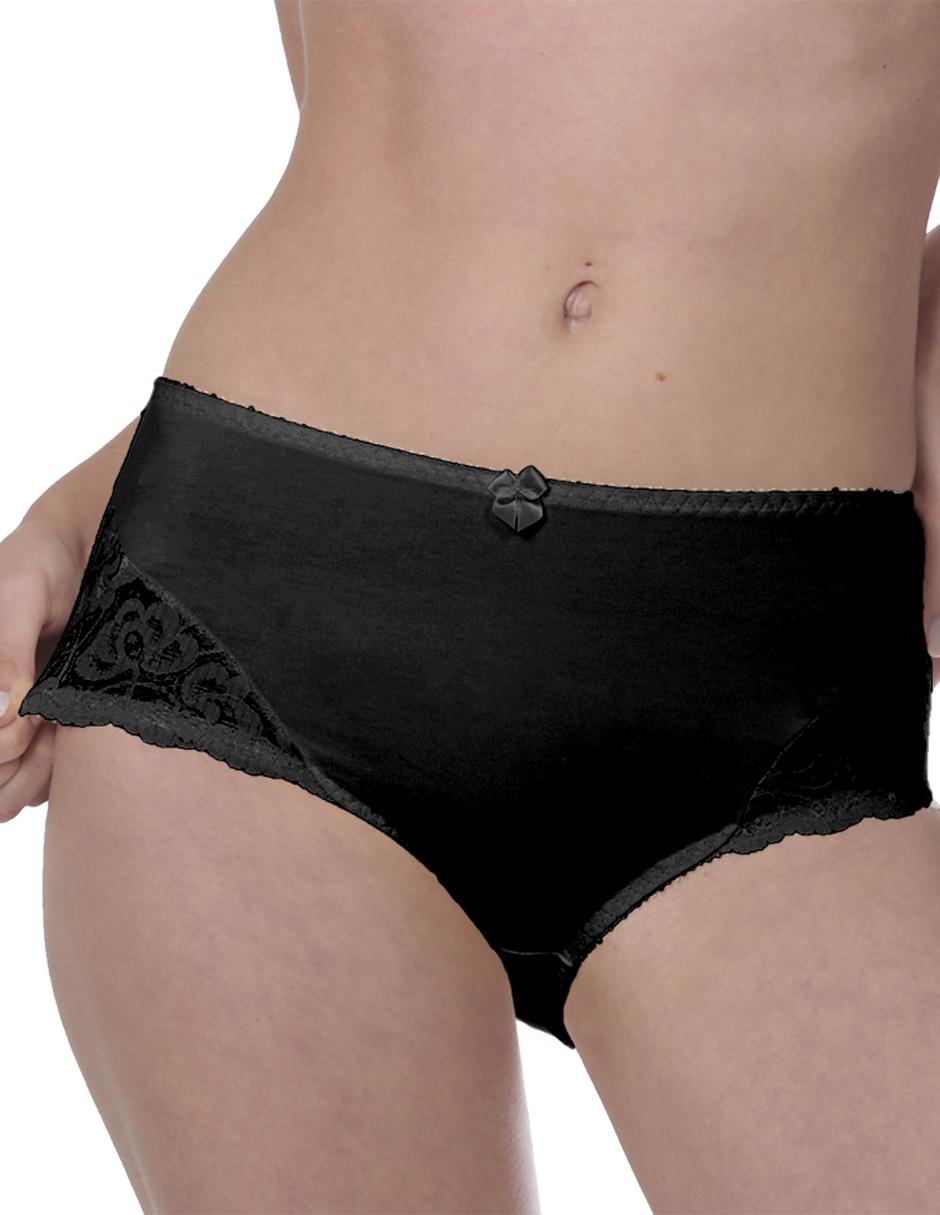 Set de panty Oscar Hackman clásica con encaje