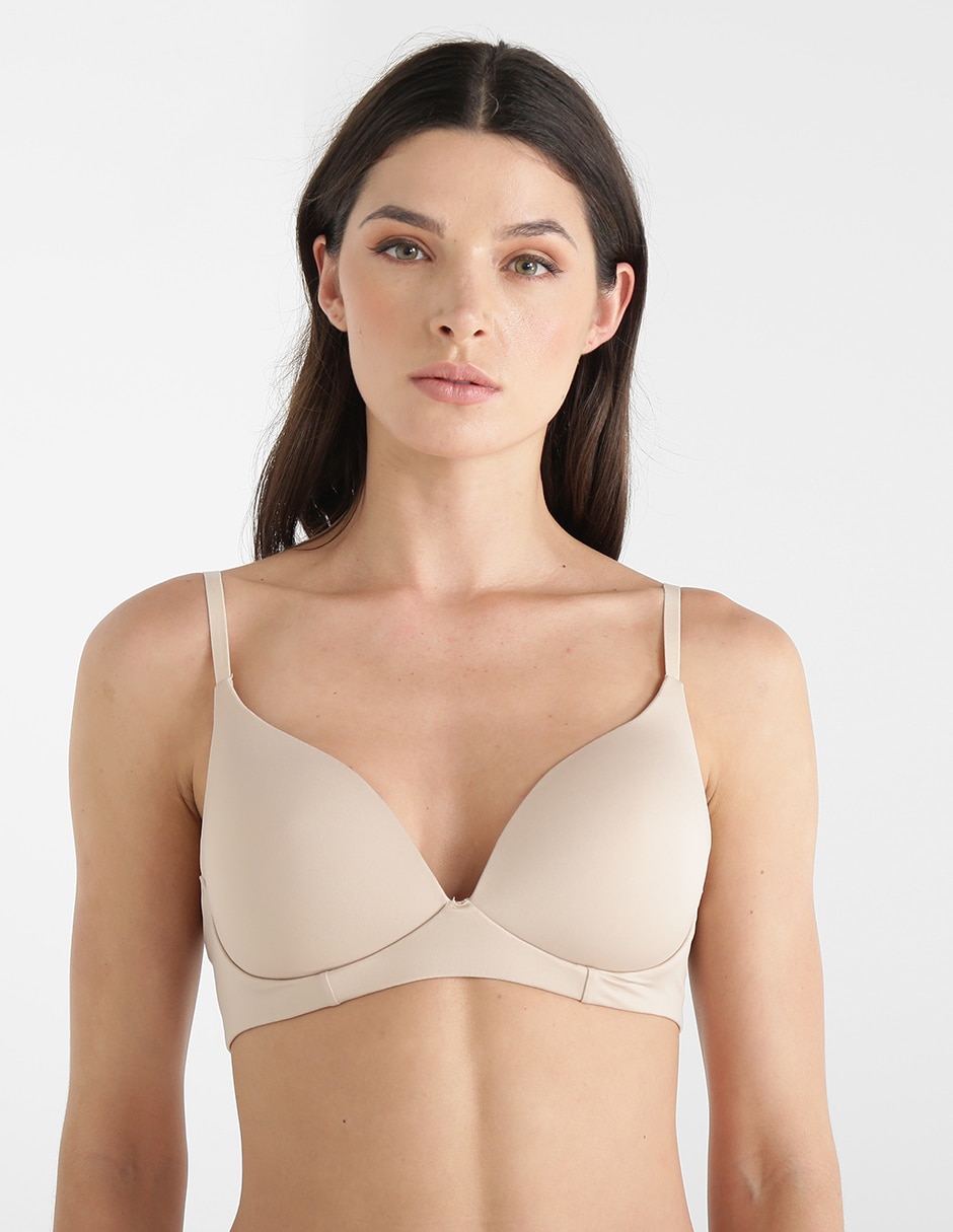 T-shirt bra con copa para mujer
