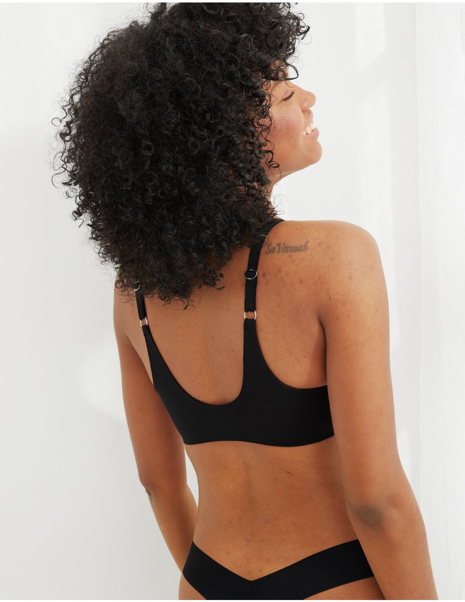 T-shirt bra copa push up para mujer 4