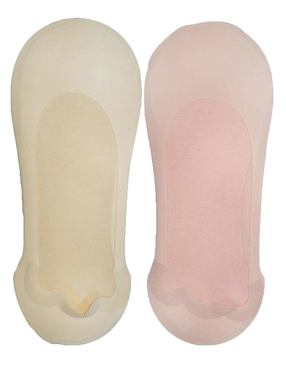 Set protector de pie de algodón para mujer 2 pares Set protector de pie de algodón para mujer 2 pares