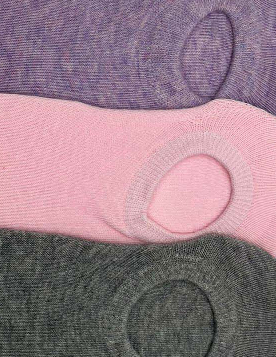Set protector de pie de algodón para mujer 3 pares 2
