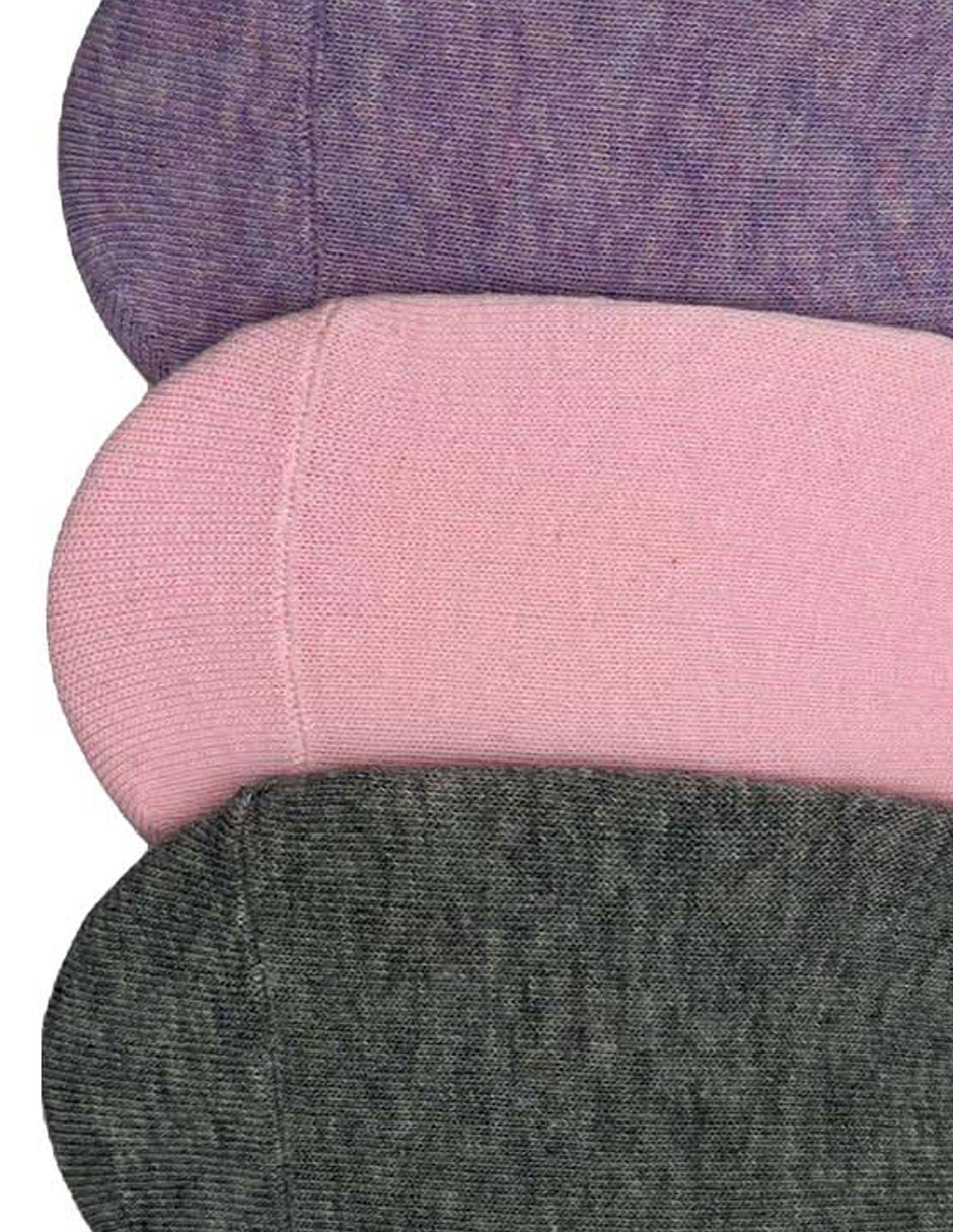 Set protector de pie de algodón para mujer 3 pares 3
