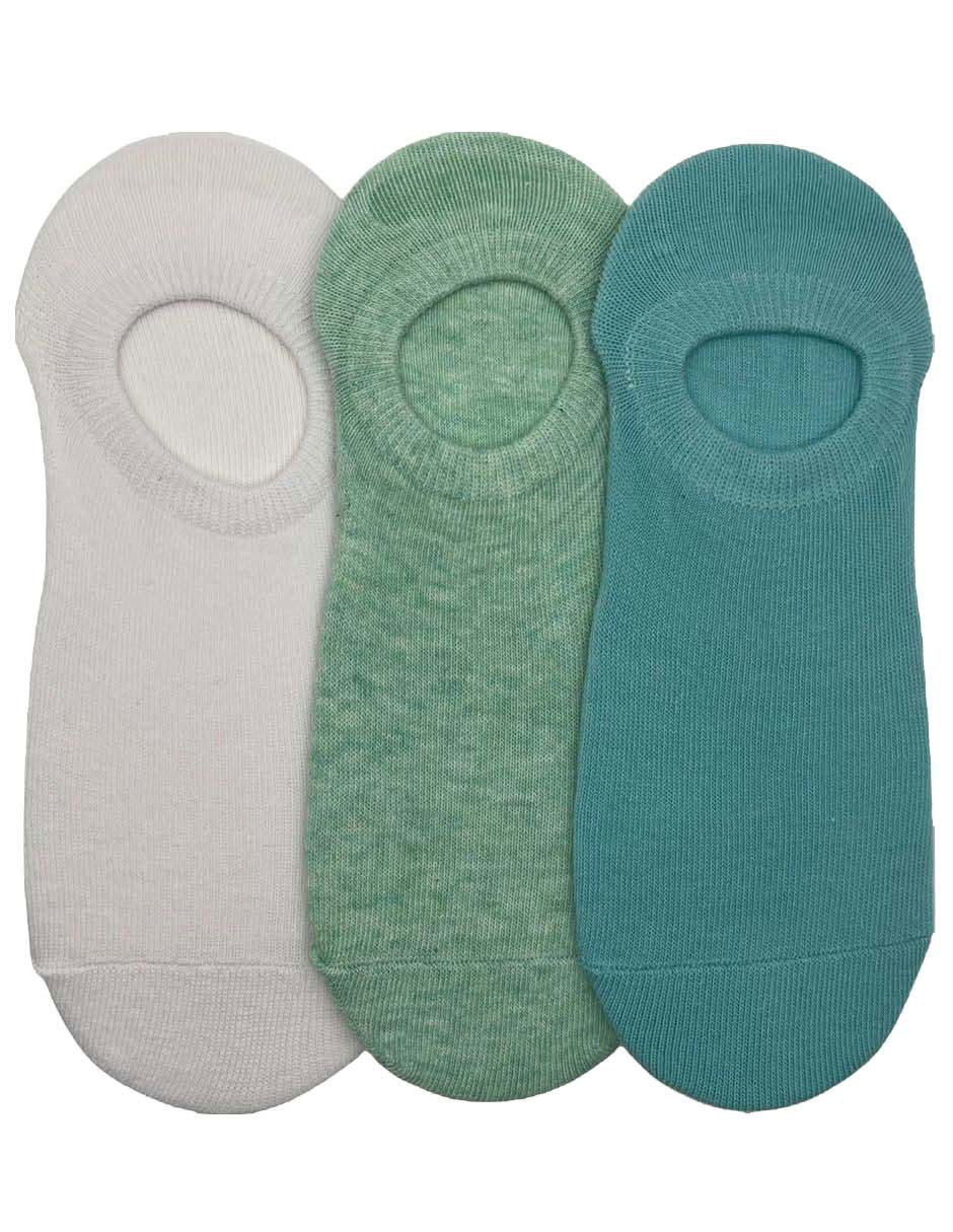 Set protector de pie de algodón para mujer 3 pares