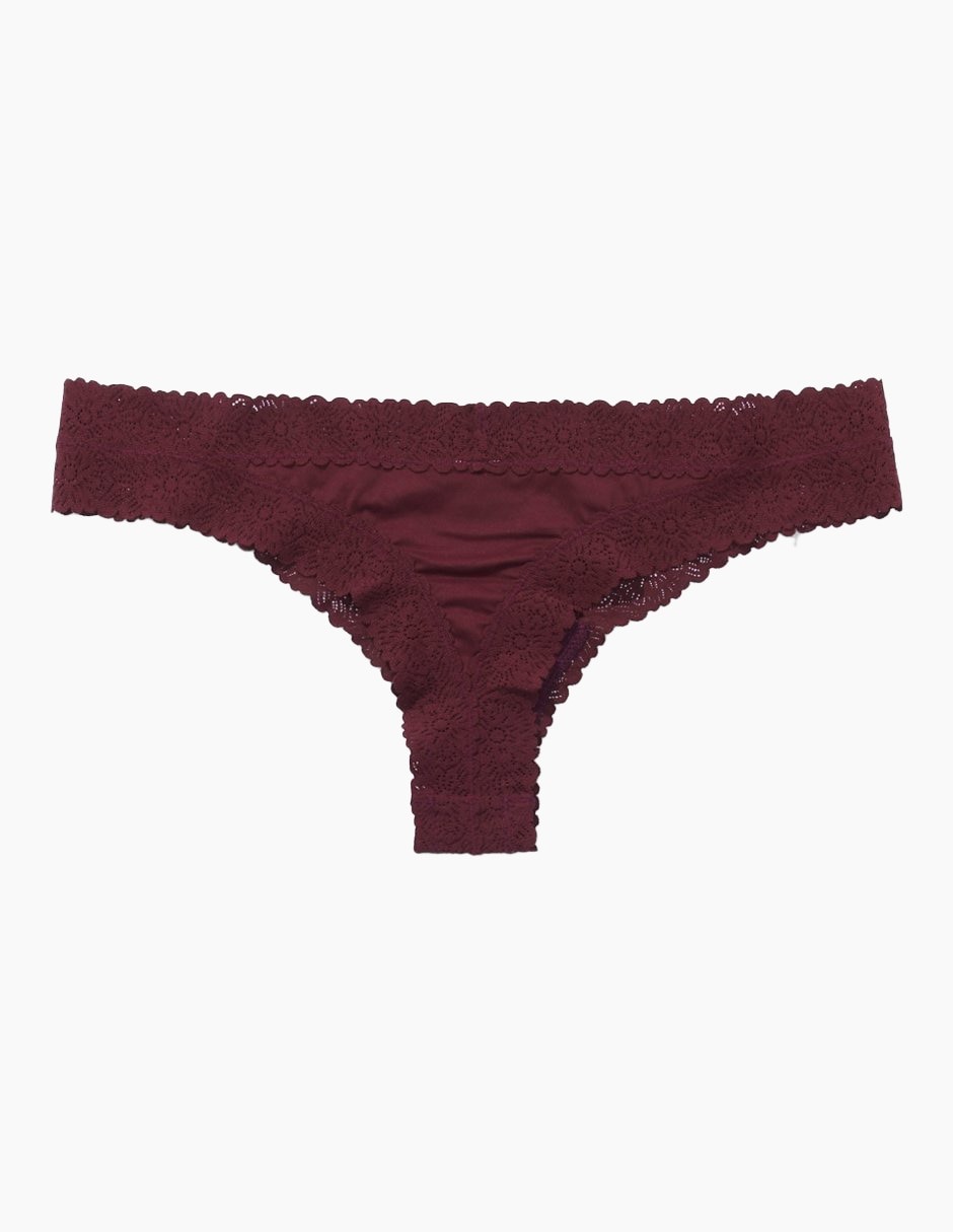 Tanga Aerie con encaje Liverpool