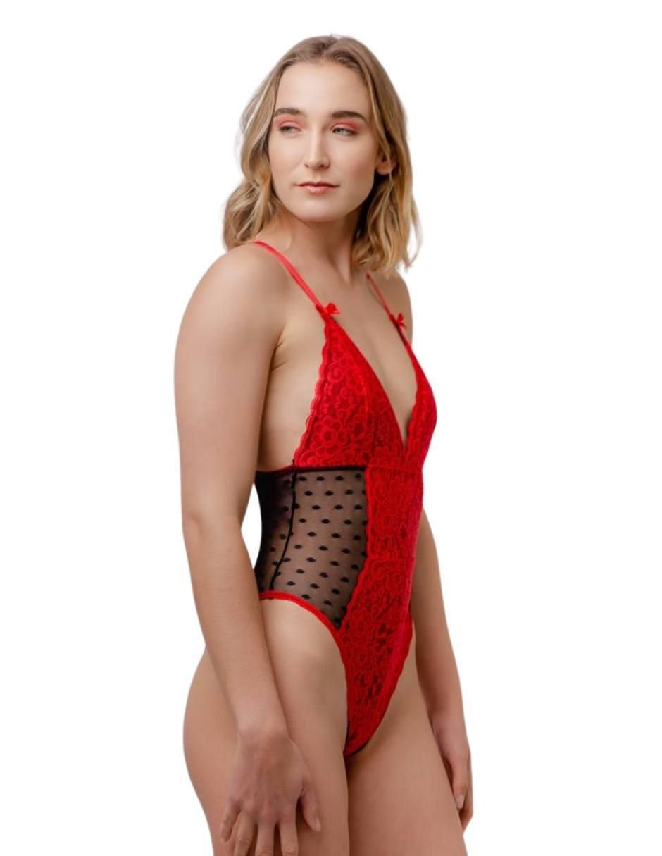 Body escote profundo para mujer 2