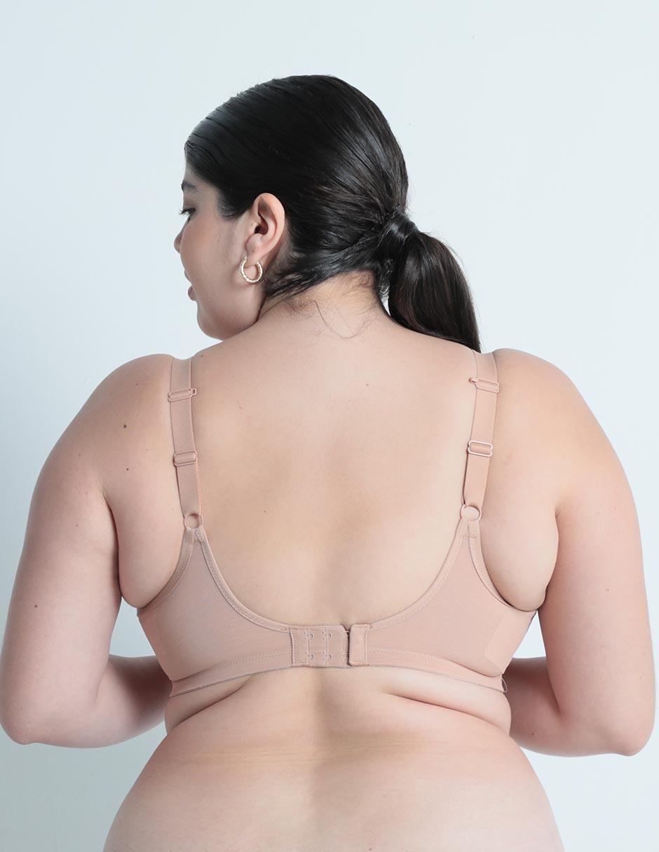 BRASSIERE ELOMI EL8900-B NYL, 42F, BEIGE