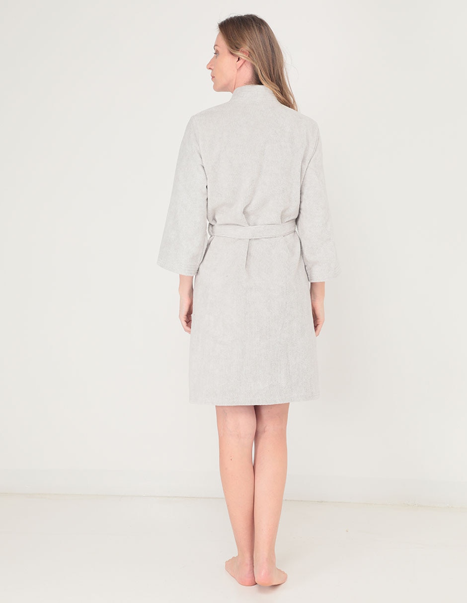 BATA DE BAÑO PARISINAS 23250, XG, GRIS