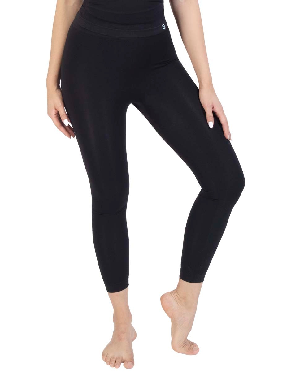 Legging cintura alta con elástico para mujer
