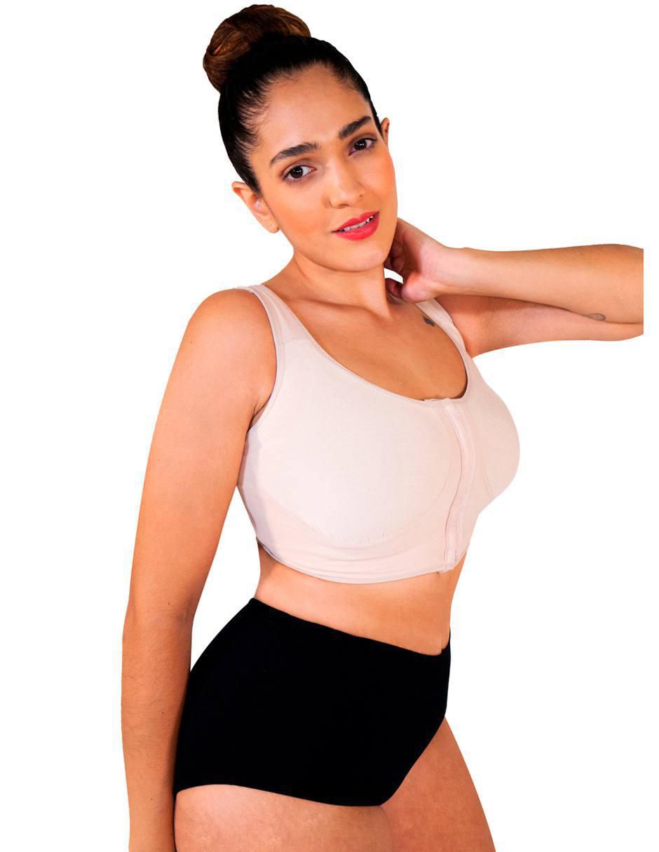 Brassiere peto medio copa preformada para mujer 3