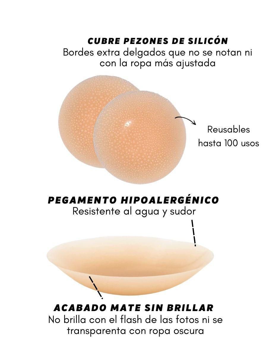 Cubre pezón de silicón Individual 3
