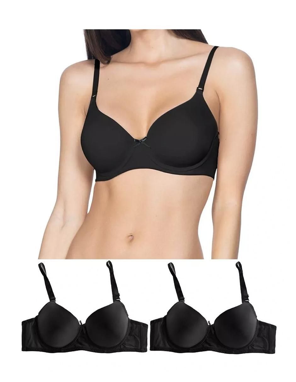 Set brassiere demi con copa para mujer 3