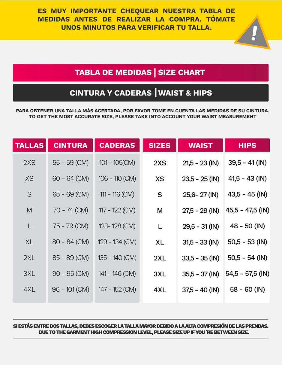 Faja colombiana bling shapers "con compresión" alta mujer