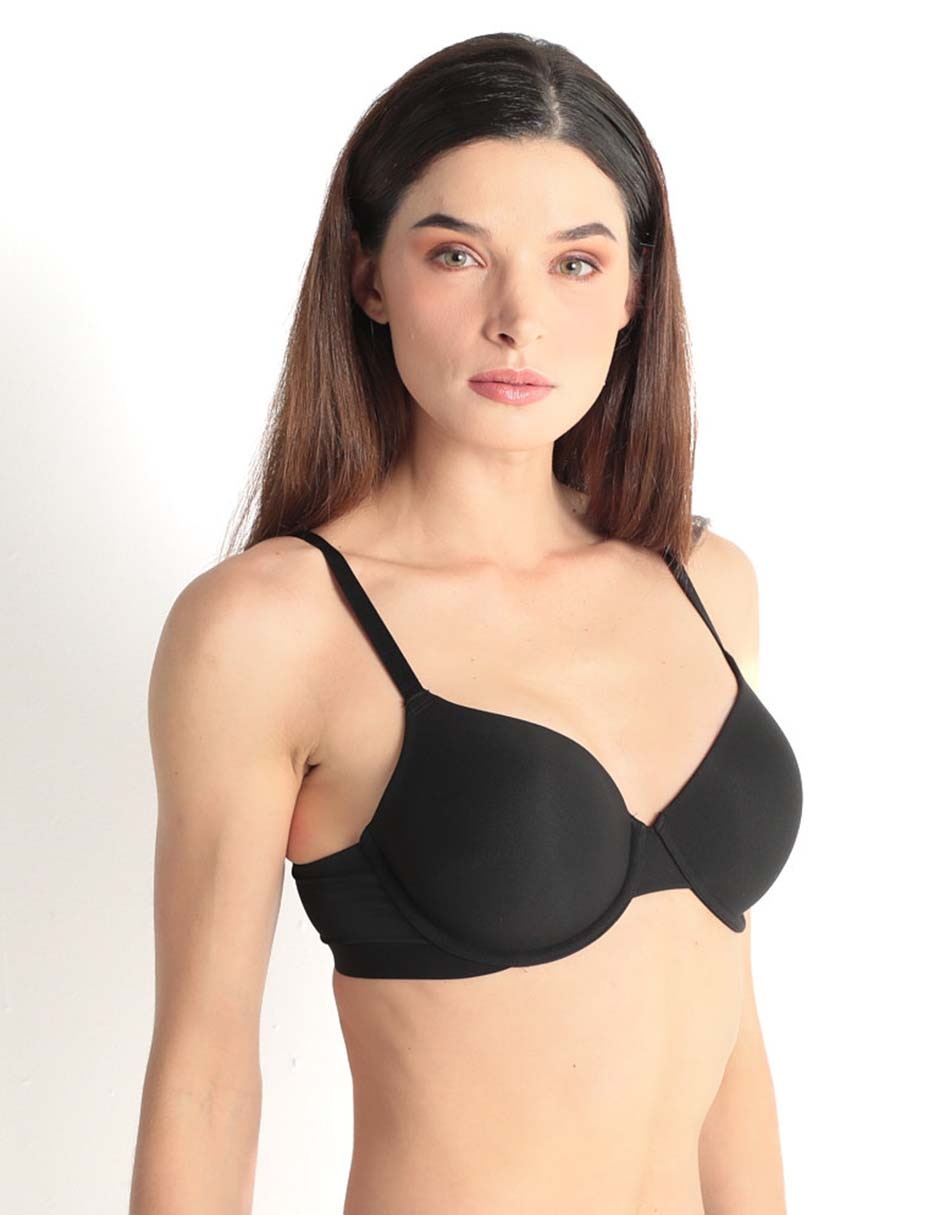 T-shirt bra con copa para mujer 2