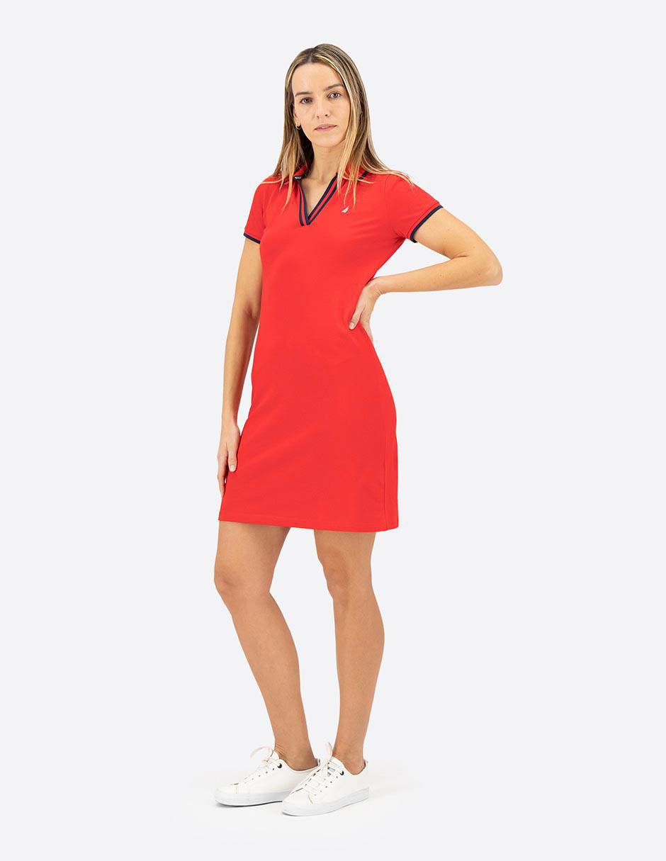 Vestido a la rodilla casual para mujer 1