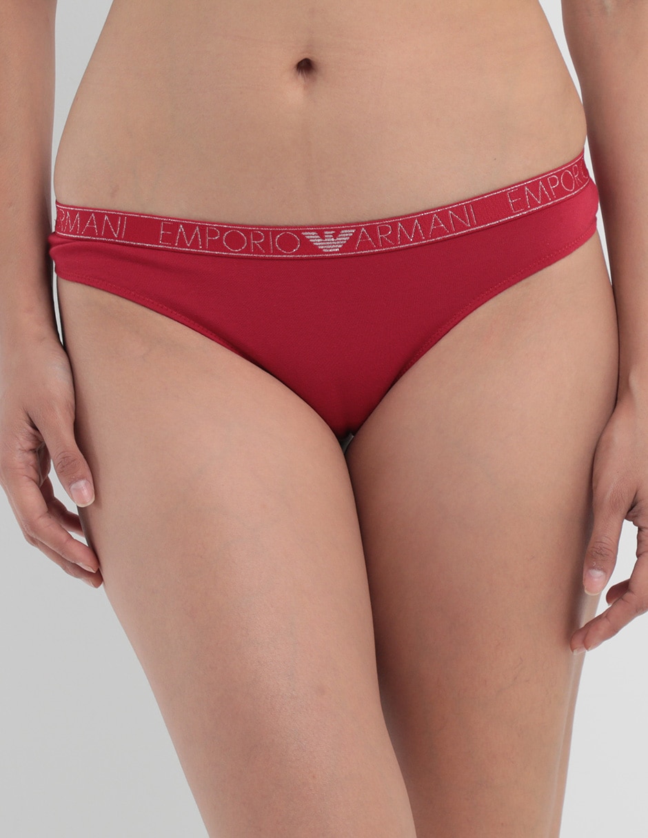 Set tanga Armani de algodón para mujer