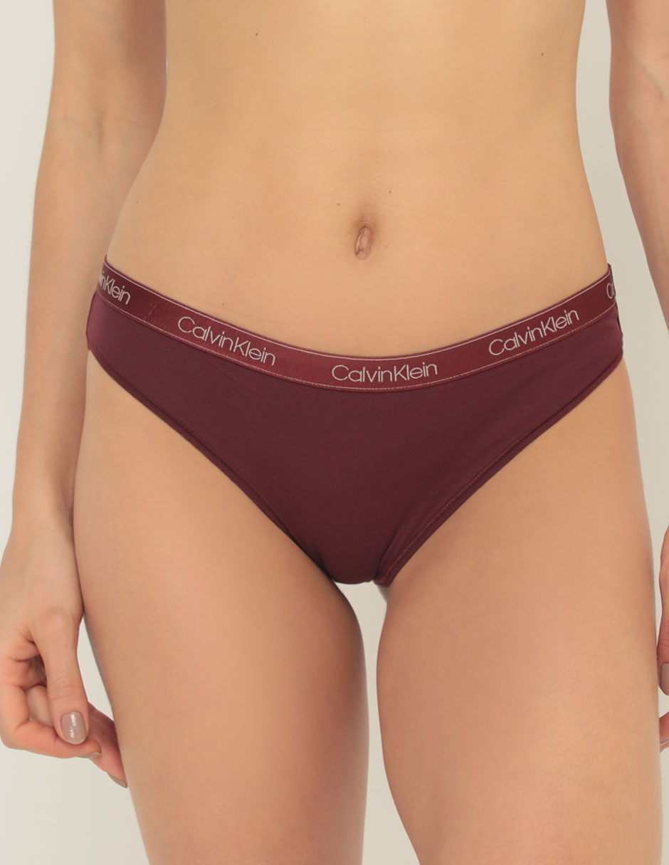 Tanga Calvin Klein de algodón para mujer