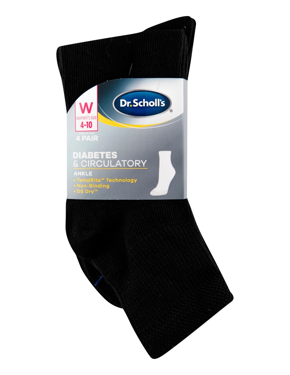 CALCETIN DR SCHOLL'S, UNITALLA, NEGRO