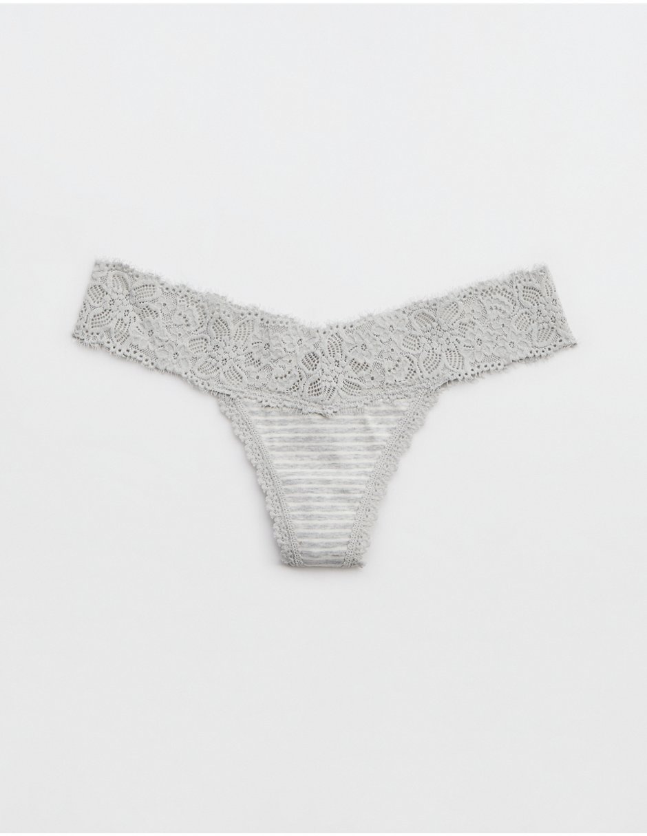 Tanga de algodón para mujer