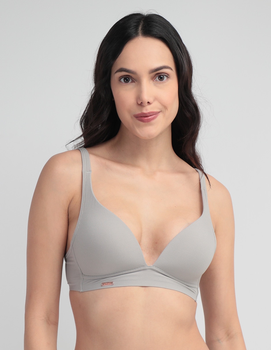 Brassiere demi copa preformada para mujer Brassiere demi copa preformada para mujer