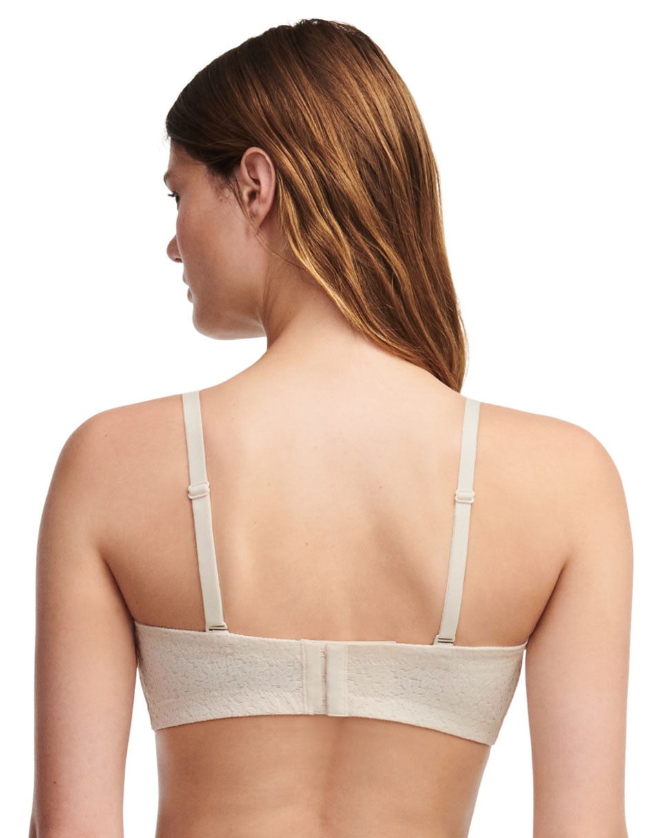 Brassiere demi con copa para mujer 3