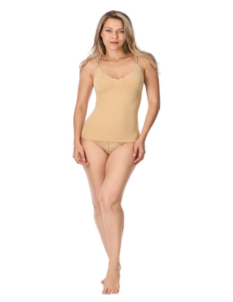 Camiseta tipo faja con compresión alta para mujer 4