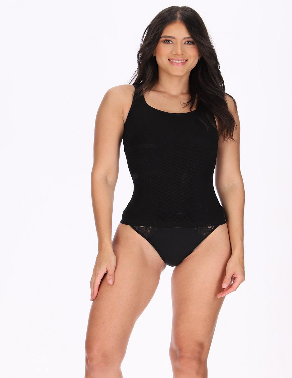 Camiseta tipo faja con compresión alta para mujer Camiseta tipo faja con compresión alta para mujer