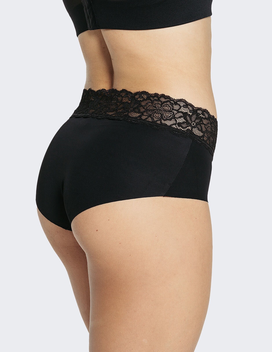 HIPSTER LEONISA 012960 POLIA, M, NEGRO