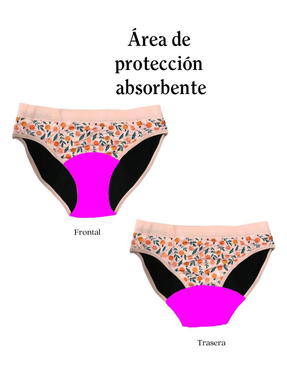 Panty menstrual flujo moderado 6