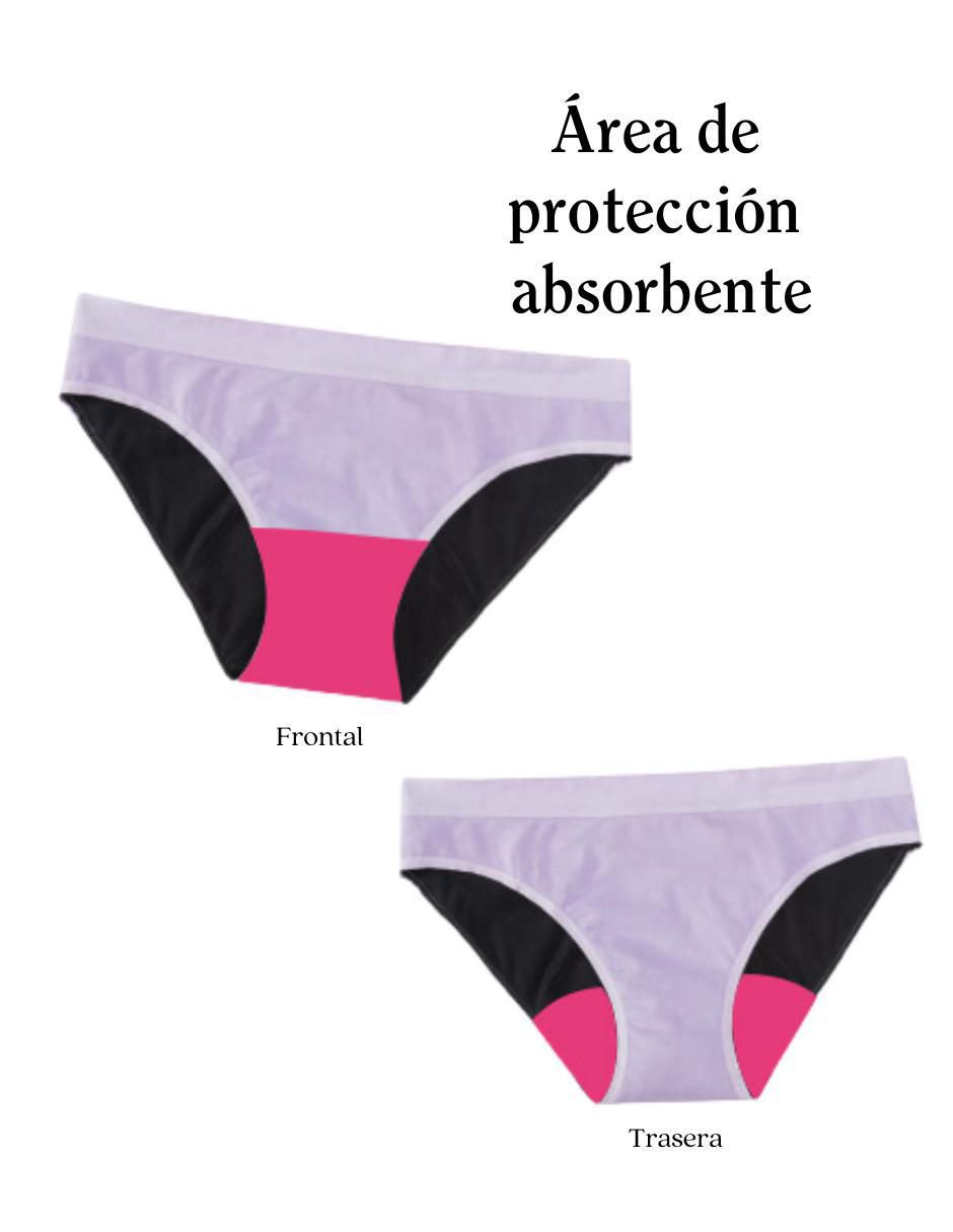 Panty menstrual flujo moderado 2
