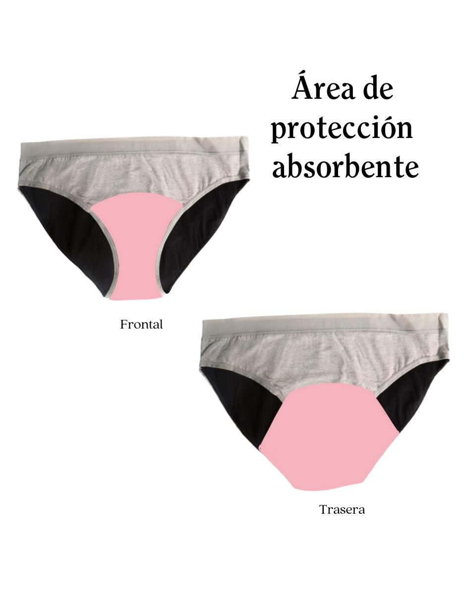 Panty menstrual flujo moderado 4
