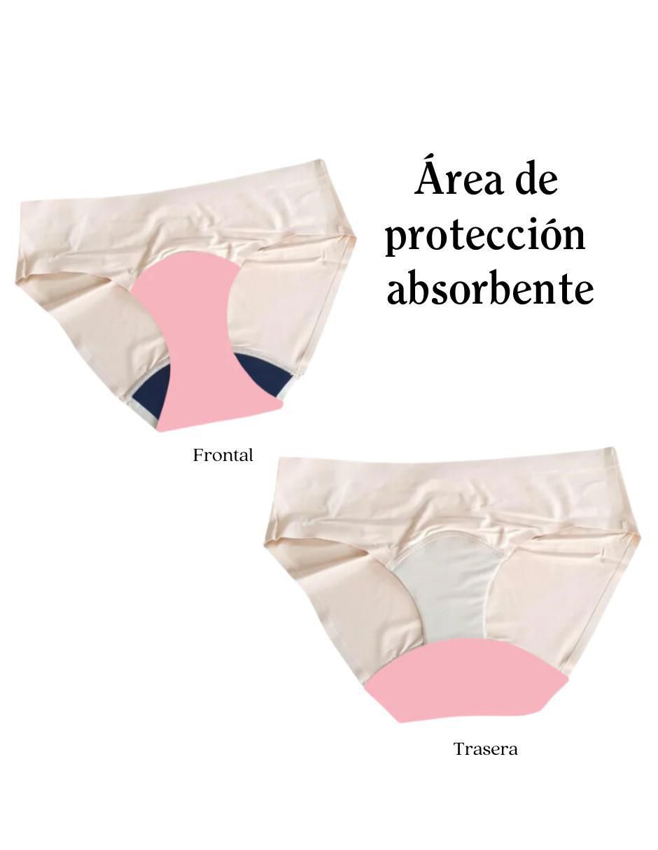 Panty menstrual flujo moderado 3
