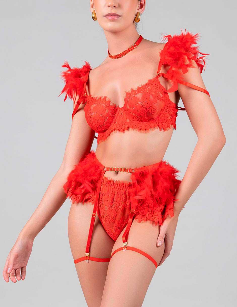 Set bra-panty-liguero 4