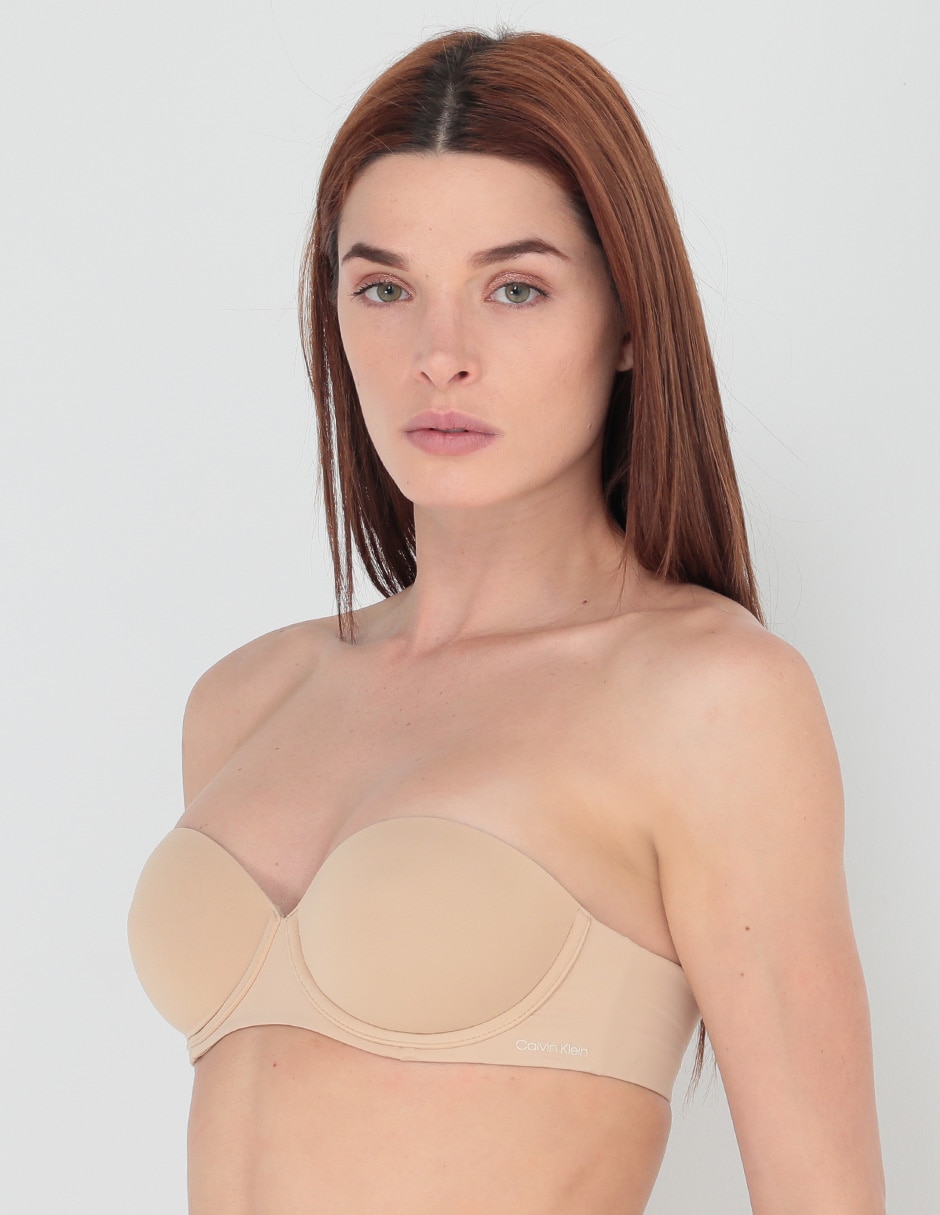 Brassiere strapless con copa para mujer 2