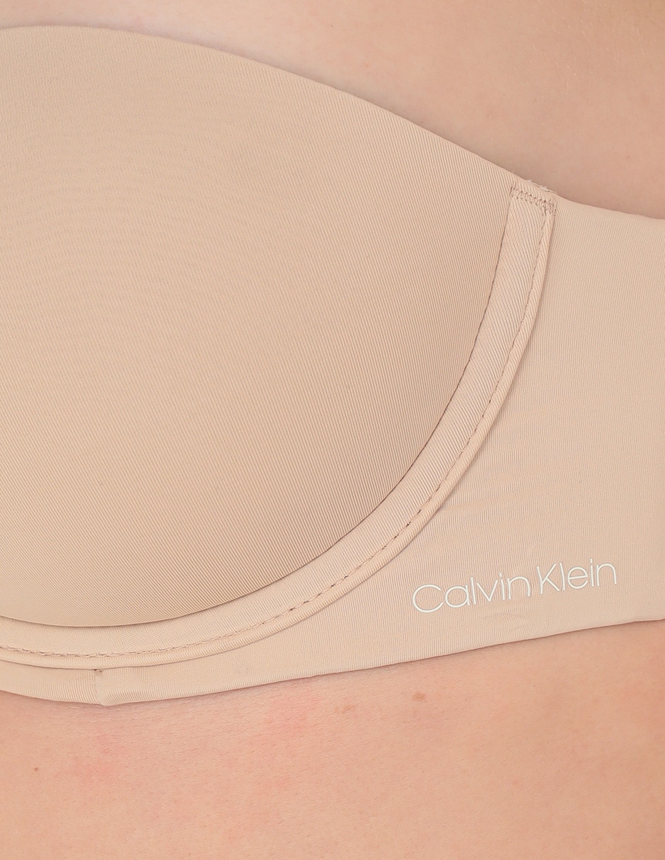 Brassiere strapless con copa para mujer 4
