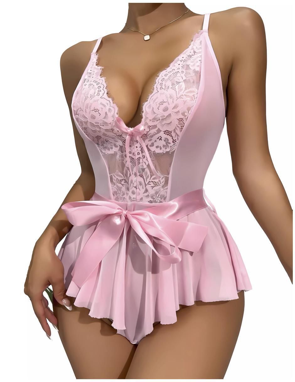 Baby Dolls Ropa De Beibidol Corset Babydoll Conjunto Genhoo
