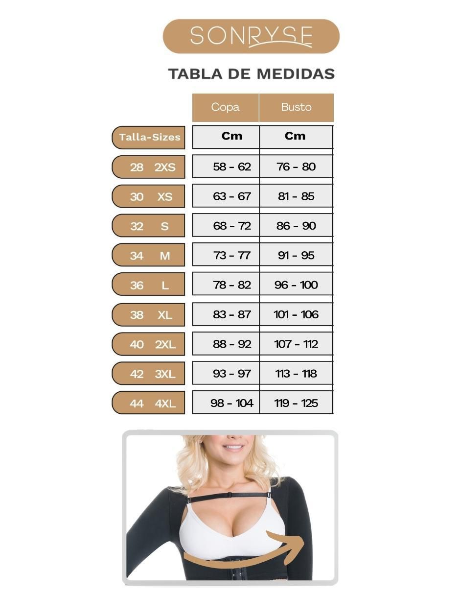 Faja tipo brassiere con compresión alta para mujer 5