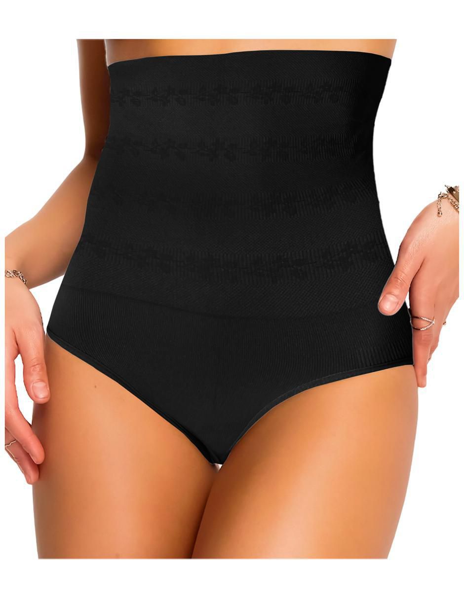 Faja tipo panty con compresión media para mujer