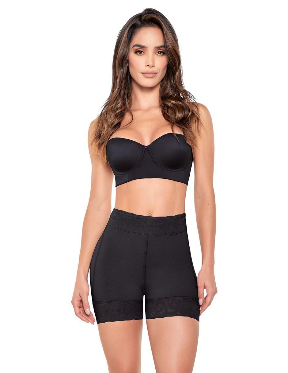 Faja tipo short ann chery "con compresión" media "para" mujer