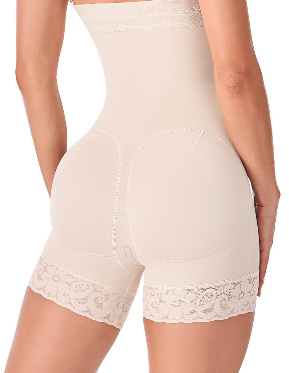 Faja tipo short ann chery "con compresión" alta "para" mujer