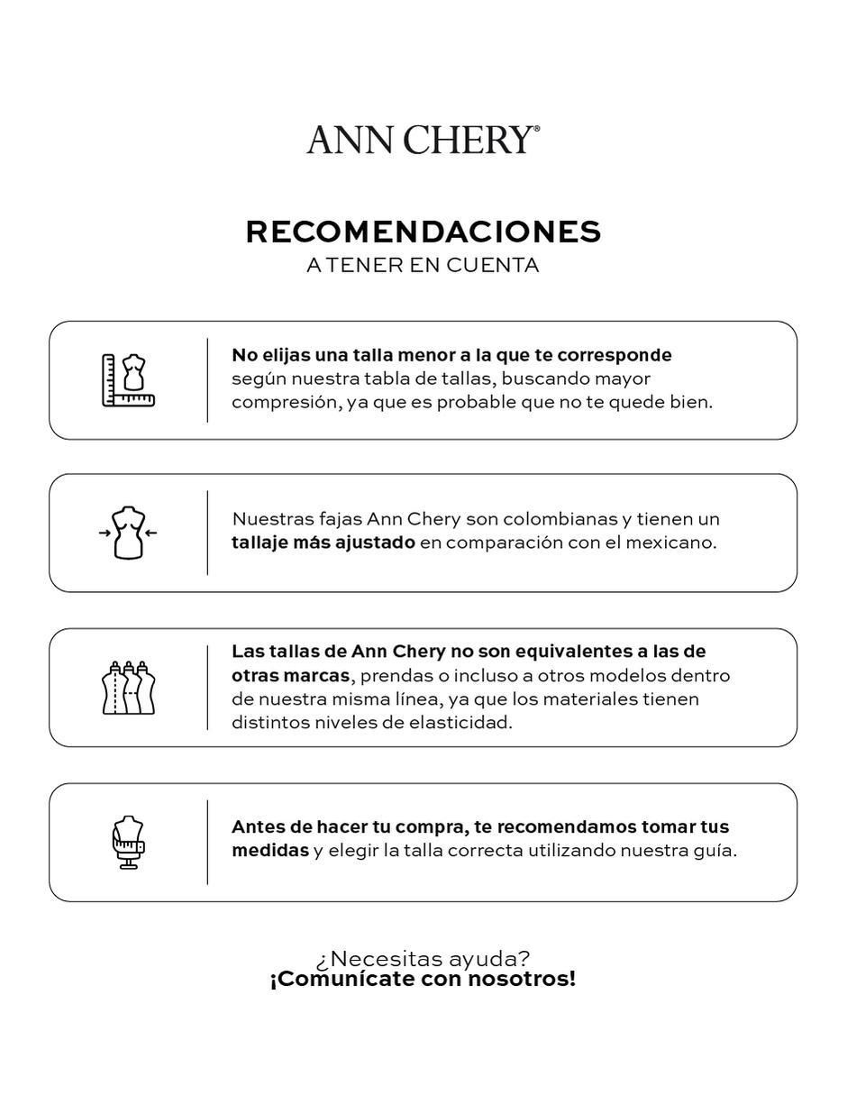 Faja tipo panty con compresión baja para mujer 7