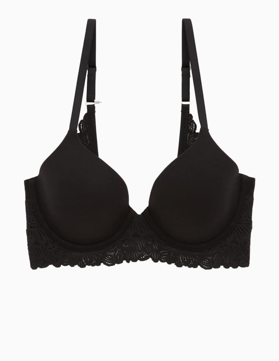 Brassiere demi con copa para mujer 3