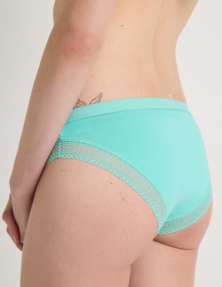 Hipster de algodón para mujer 4
