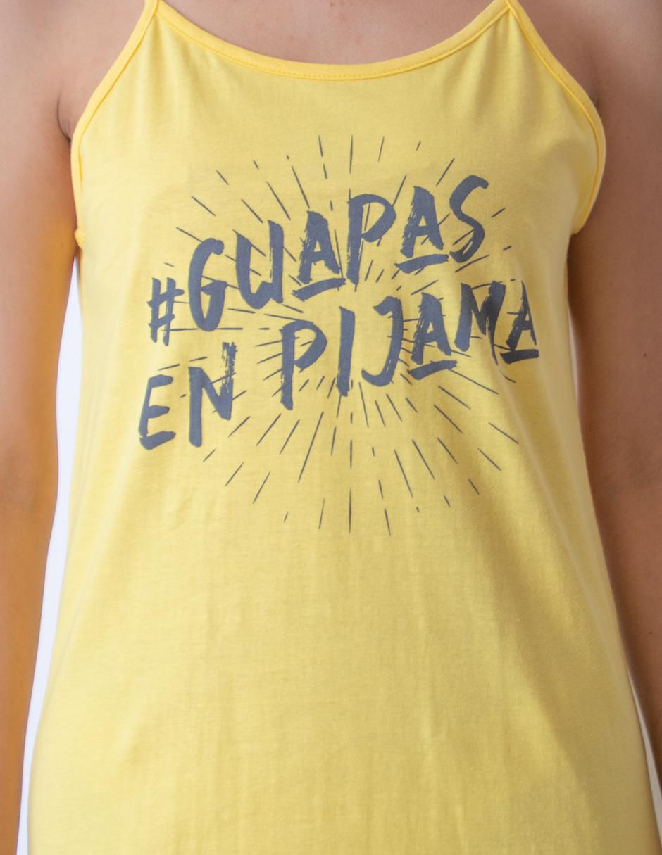 Camisón estampado de algodón 4