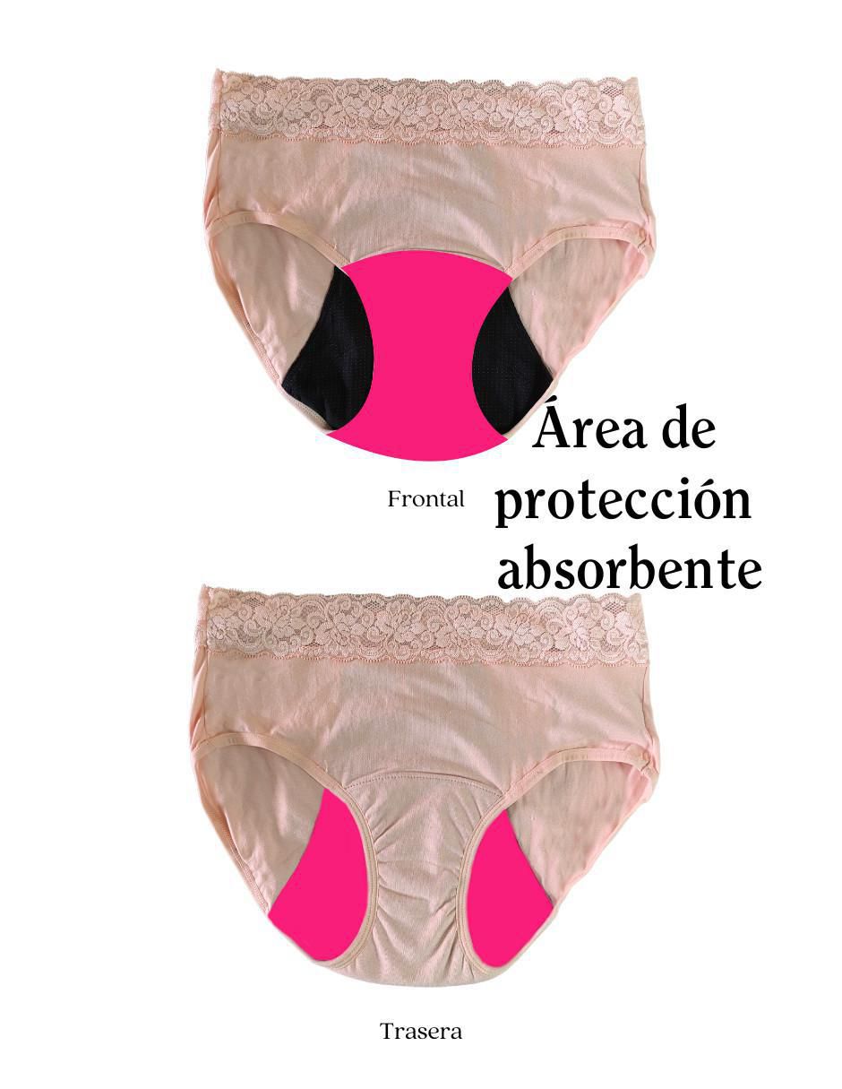 Panty menstrual flujo moderado 5