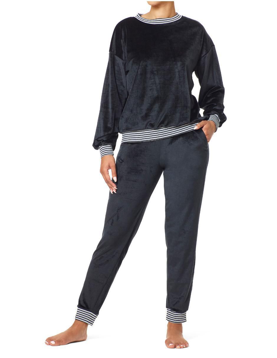 Conjunto pijama Hue raya para mujer 1