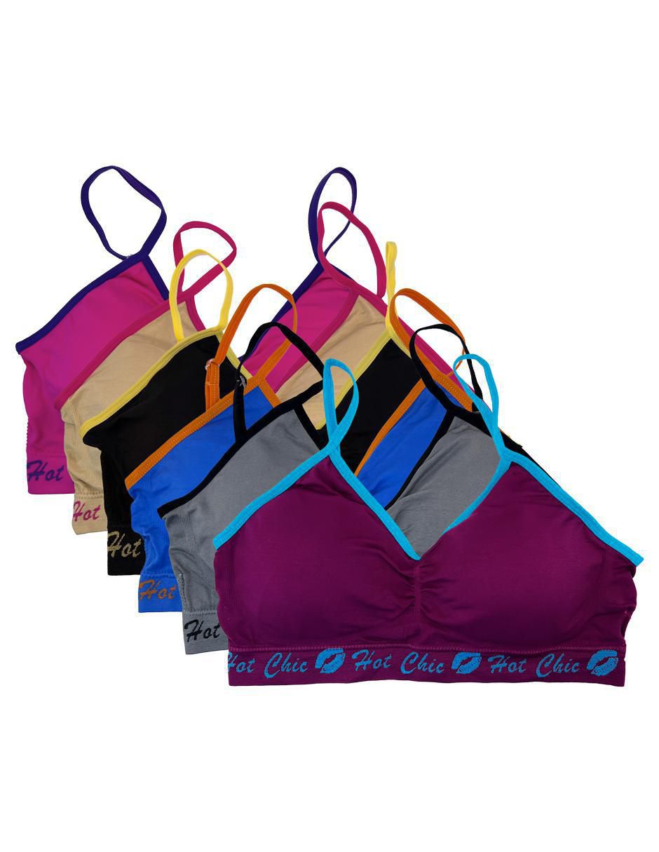 Set top cuello redondo escote profundo tirante delgado