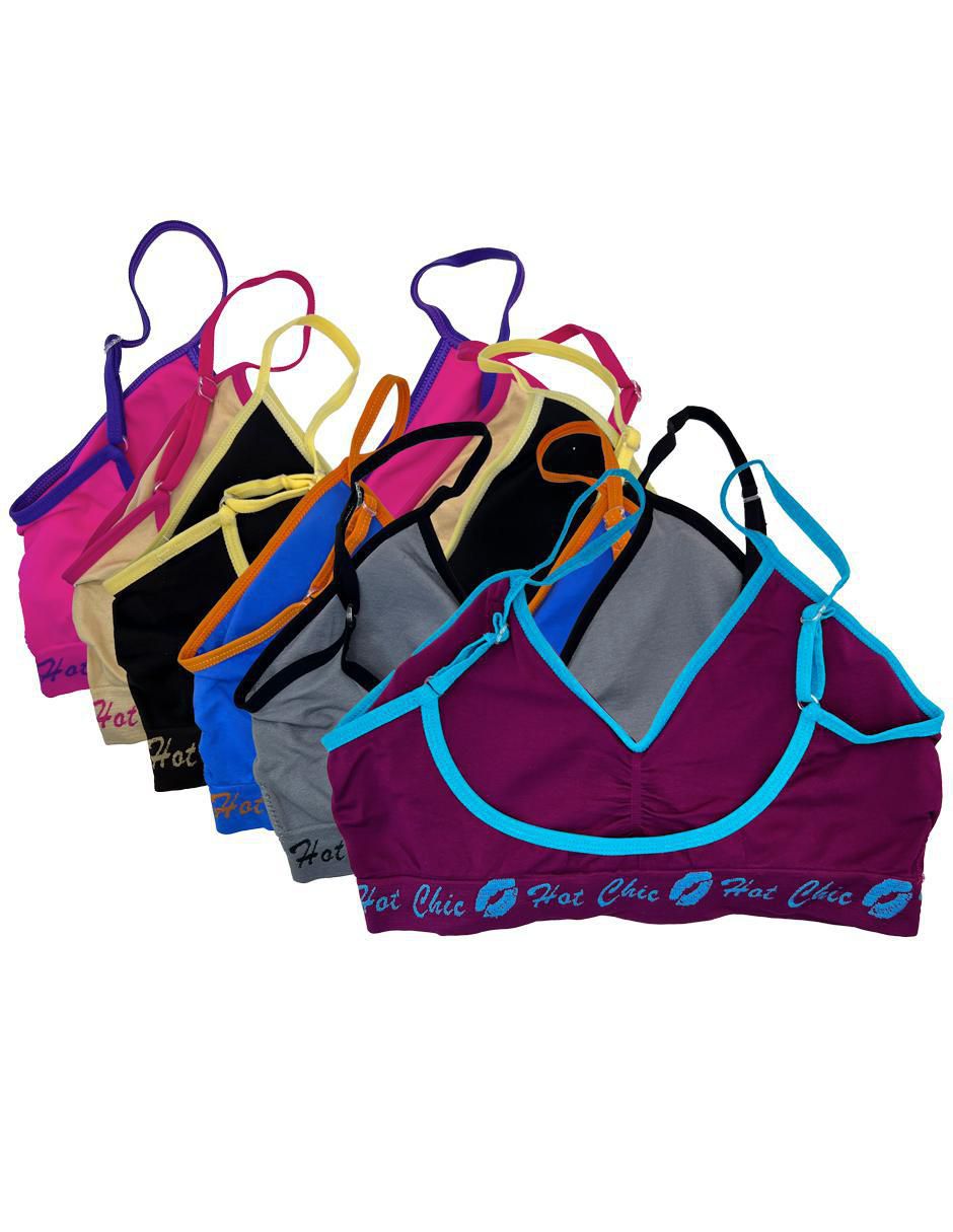 Set top cuello redondo escote profundo tirante delgado