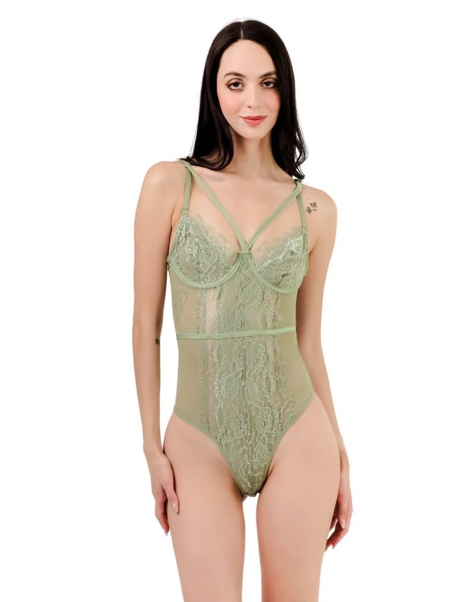 Body escote corazón para mujer